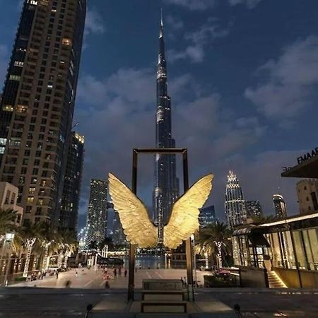 Luxury Burj Khalifa View - Mins Walking Dubai Mall Leilighet Eksteriør bilde